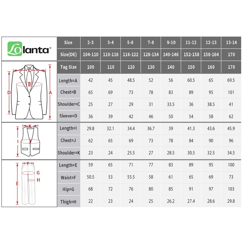 LOLANTA Tuxedo Black Boys Suit, Page Boy Suits for Wedding,