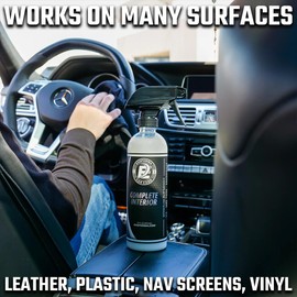 ExoForma Complete Interior - Multipurpose Car Interior Cleaner & Protectant From UV - Car Cleaning Supplies - Matte Finish & Fresh Linen Scent, 128 oz