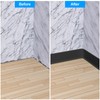 Duzzy Flexible Baseboard Molding Trim, 4 Inch(W) x 60 Feet(L)