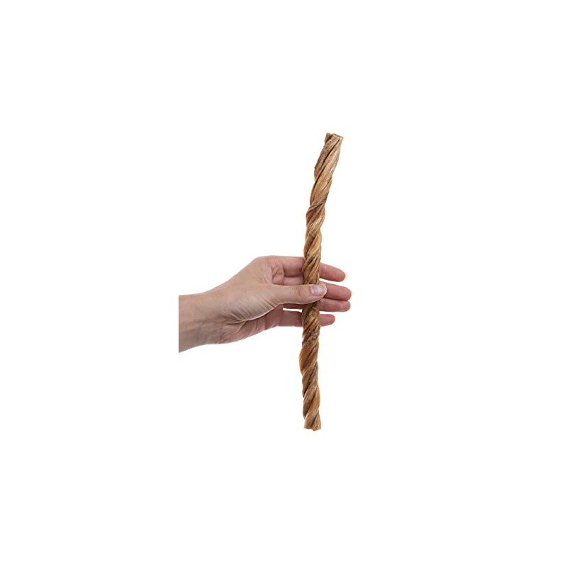 Preen Pets 12" Twisted Bully Sticks (15 ct)