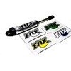 4PCS PVC Fox Shock Absorber Sticker Decal for 1/7 Traxxas