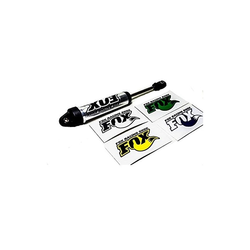 4PCS PVC Fox Shock Absorber Sticker Decal for 1/7 Traxxas