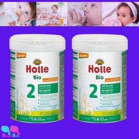 Holle Goat Dutch Stage 2  Follow on Formula - 2 Cans - Holle Goat 2 Dutch