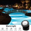 AVEKI Solar LED Landscape Spotlight,Waterproof 6 LEDs Pond Light Underwater