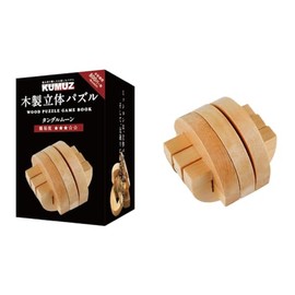 Gakken KUMUZ Wooden 3D Puzzle TangleMoon (Age 15 and Up) KO631894
