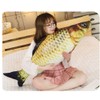 OUKEYI 31inch Giant 3D Soft Fish Cushion Pillow Carp Plush