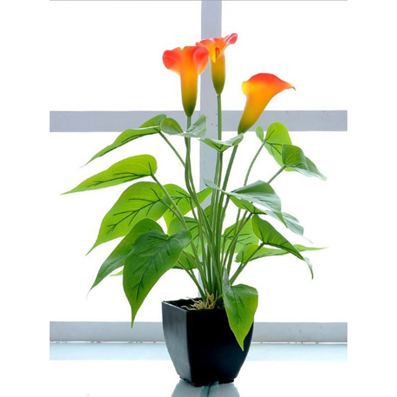 Artificial Flower Living Room Decorative Flowers Plastic Flowers Simulation Potted