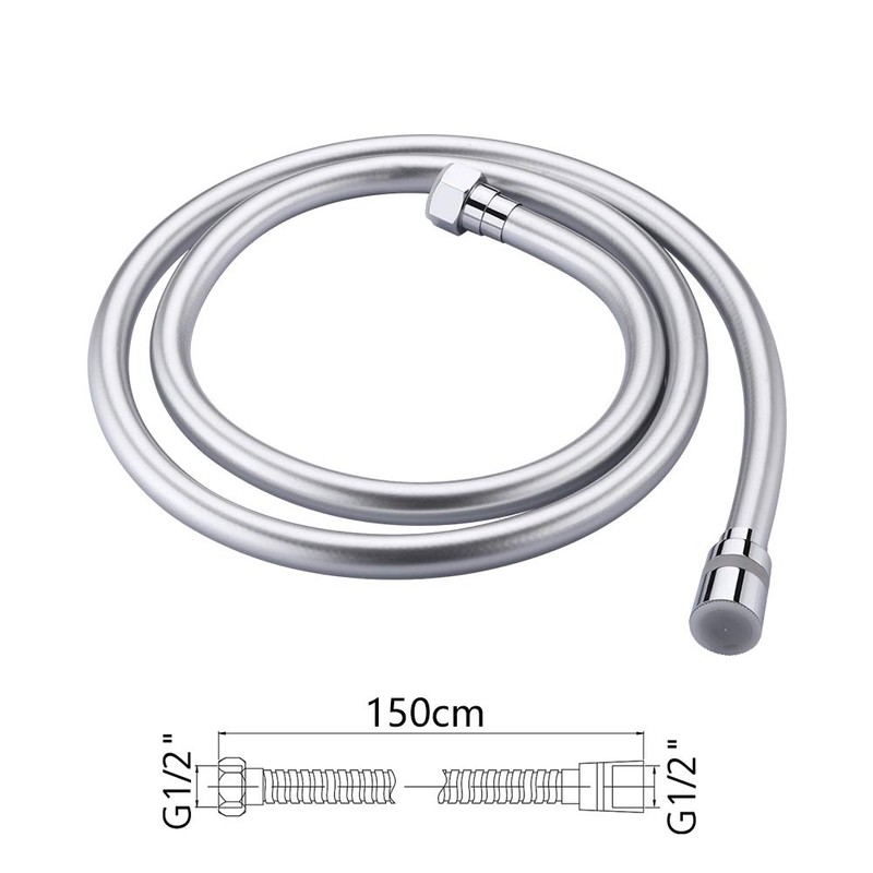 GRIFEMA G852 PVC Smooth Shower Hose 1.5m / 59 inch,