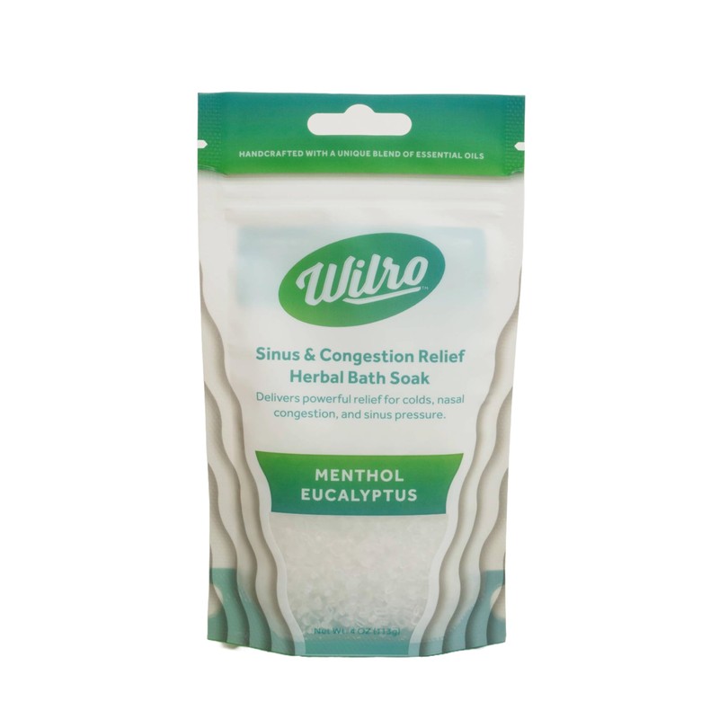 Wilro Soothing Aromatic Bath Salts, 3 Pack, Variety Sampler Pack