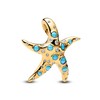 Yuscorai Sparkling Starfish Charm for Bracelets and Necklaces Birthdays Jewelry
