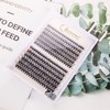 Cluster Eyelashes, Single 30D + 40D Eyelashes, Individual, 240 Pieces,