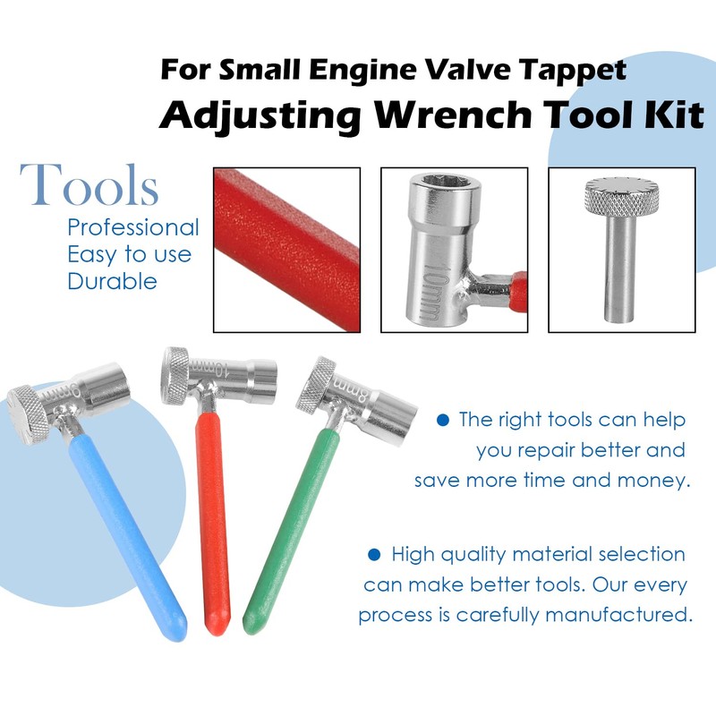 USSKYBOY Motorcycle Valve Tappet Adjusting Wrench Tool Kit For Most