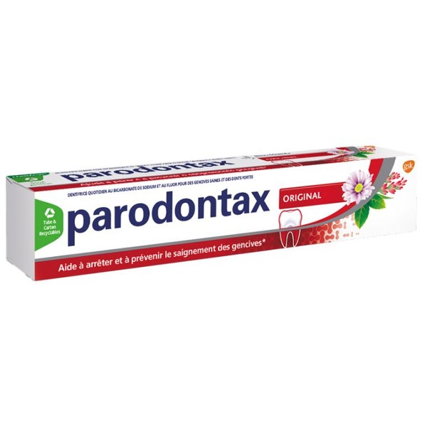 Parodontax Dentifrice Original au Fluor 75 ml, 75 ml
