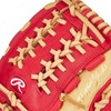 Rawlings Baseball Glove Adult Soft Hypertech Colors [For Allfielders] Size