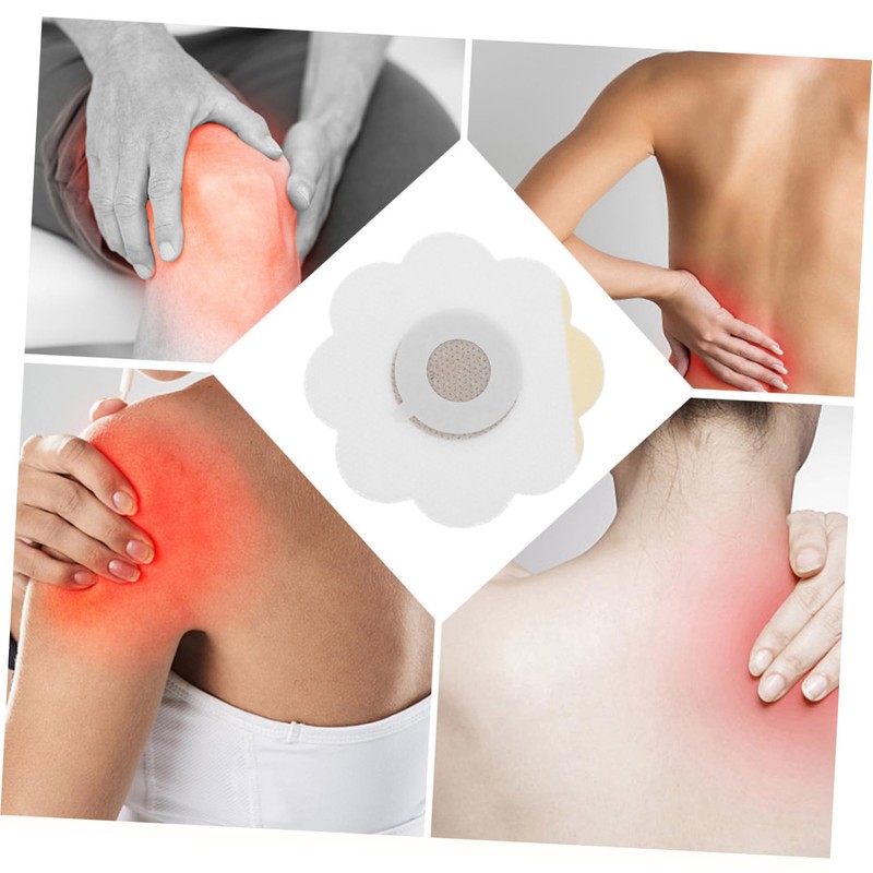 Outanaya 10pcs Moxibustion Blank Patches Stickers Portable Fixators Portable Moxibustion