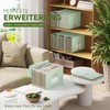 EcoStash Document Folder A4 12 Compartments Wheat Straw Expanding Folder