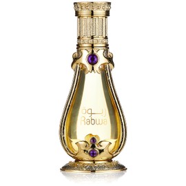 RASASI Rabwa for Men and Women Unisex 19ml(0.6 oz) | Concentrated Perfume Oil | Smooth Woody and Patchouli Notes Enhanced by Bergamot | Elegant Bottle
