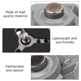 EBTOOLS Hexagonal Quick Change Plates 3049 1/4 Inch Screw for Manfrotto 030-14 RC0 3063 Photo Studio Acces