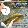 Inline Single Hooks Single Replacement Hooks for Fishing Baits Lures