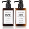 Splash and Shine Beard Shampoo and Beard Conditioner Dual Pack