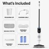 LiTHELi Cordless Vacuum Mop Cleaner, 2-in-1 Hard Floor Stick Vacuum,