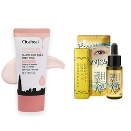 first pick Non-sticky light tone-up sun cream Memoto Eye Bag Ampoule / 끈적임없는 라이트 톤업 선크림 메모토 아이 백 앰플