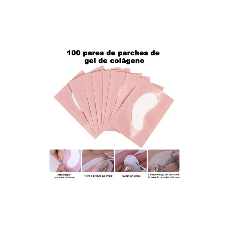 Banna Kit Belleza Profesional: 200 Microbrush, 100 Cepillos Pestañas, 100