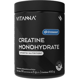 Creatina Monohidratada Creavant 450 g Creatina Monohidratada Alta Pureza Apoyo Muscular y Rendimiento Deportivo Para Hombre y Mujer 90 Porciones