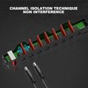 Multiplexer Metal Outer Low Noise 8 Channel Power Synchronous Output