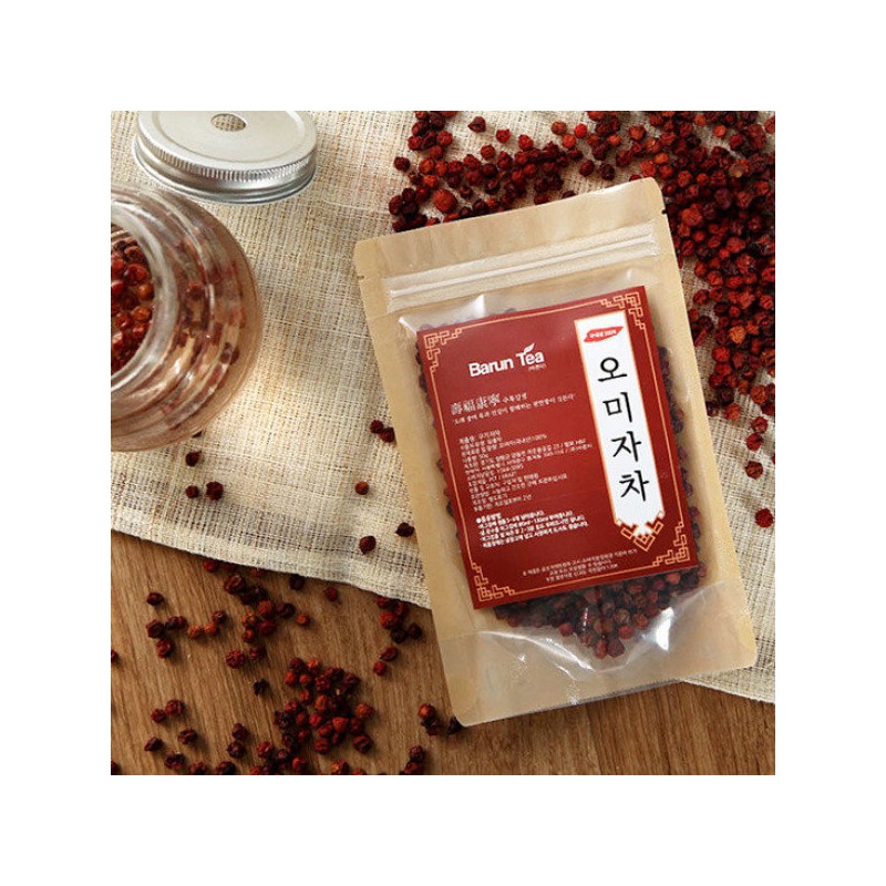 Baruntee 국내산 오미자 50gx3봉 Domestic Schisandra 50g x 3 Bags