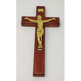 JRose Collections JR-1045 Wooden Hanging Cross