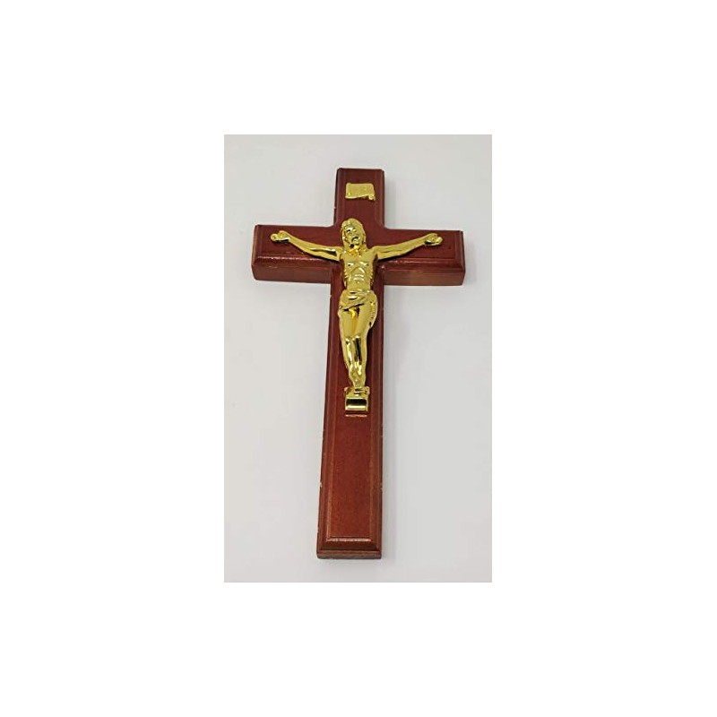 JRose Collections JR-1045 Wooden Hanging Cross