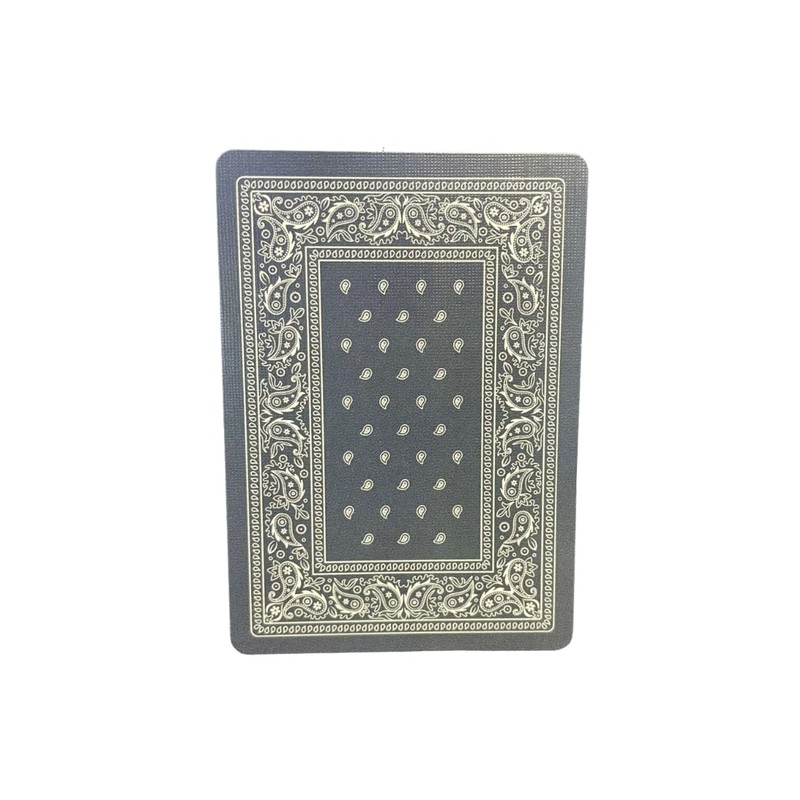 Bandana Bicycle Playing Cards (Worn Denim Blue)