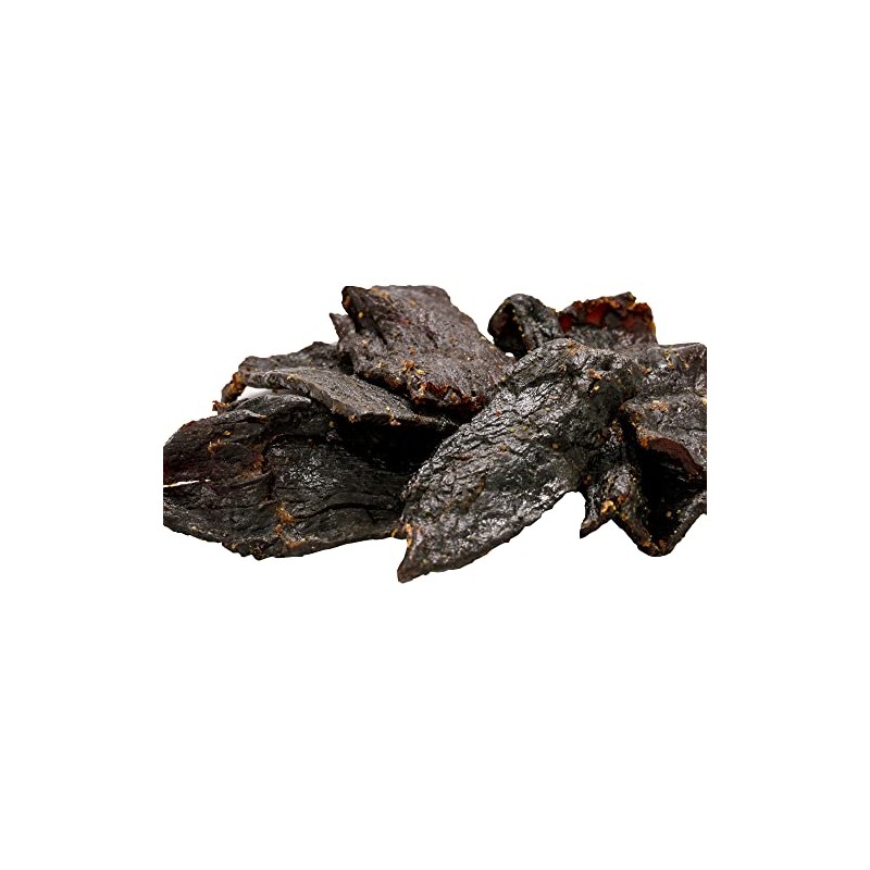 Buffalo Bills 16oz Premium Black Pepper Beef Jerky Pieces (smoked
