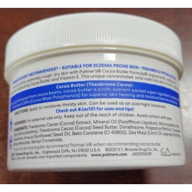 Palmer's Cocoa Butter Formula w/ Vitamin E 18.7 oz Cream Jar Heals Softens 24 hr