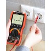 Digital Multimeter, 6000 Counts Auto Range, Accurately Measure AC/DC Voltage,