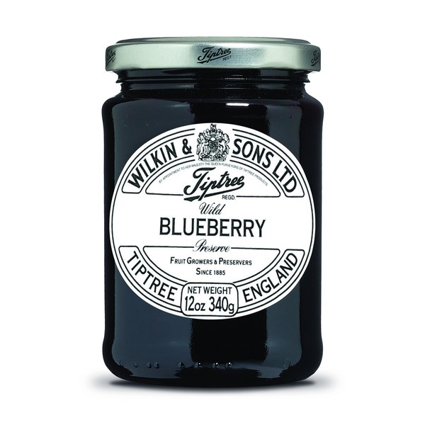 Tiptree Wild Blueberry Preserve, 12 Ounce Jars (Pack of 6)