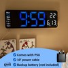 Opis Technology Opis Clock 1 XL Blue & White: The