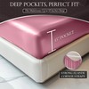 DECOLURE Satin Fitted Sheet King Size (1 PC) – Luxuriously