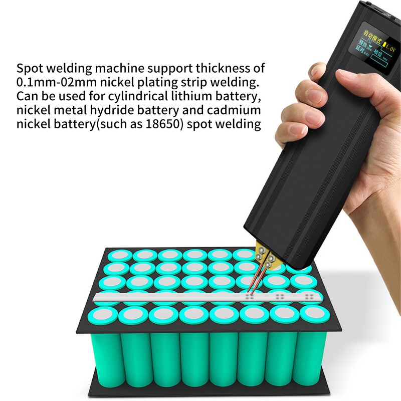 Spot Welder 80 Levels Adjustable Portable Kit Mini Handheld LCD