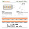 CBconcept UL-Listed, JCD 120 Volt GY6.35 LED Light Bulb, 10-Pack,