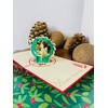 Xmas Theme 3D Pop Up Greeting Card for All Occasions