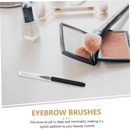 TOVINANNA Micro Eyebrow Brush Set Pcs Brow Makeup Brushes Spoolie Lash Tools for Portable Beauty