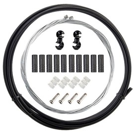 Shift Wire, Shift Outer Cable, Bicycle Parts, Shift Cable, Bicycle Shift Cable, Bicycle Replacement Part, Multifunctional, Durable, Mountain Bike, Road Bike, Folding Bicycle (Black)