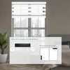 MING CHEN Solar Panel Blinds, Household Waterproof Solar Panel for