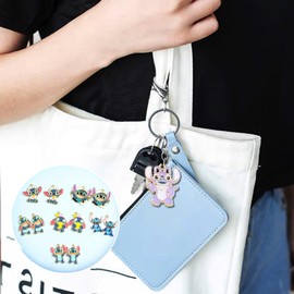 Westingmanual Cute Cartoon Pendant Charms, 30Pcs Alloy Enamel Kawaii Pendants for Jewelry Making 15 Styles Anime Charms Earring Necklace Bracelet Pendants Crafts