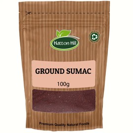 Ground Sumac 100g by Hatton Hill | Bold Citrus Spice for Middle Eastern & Mediterranean Cuisine