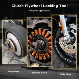 KAISAL Holding Tool Clutch Flywheel Locking Tool Clutch Key Tool Variomatic Locking Tool Clutch for Motorcycle Scooter Motorcycle Accessories