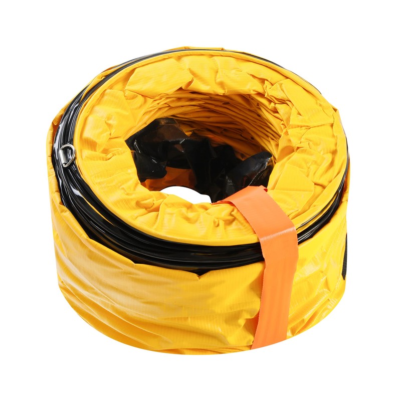 MOUNTO 25FT PVC Flexible Duct Hosing for Exhaust Fan (8inch)