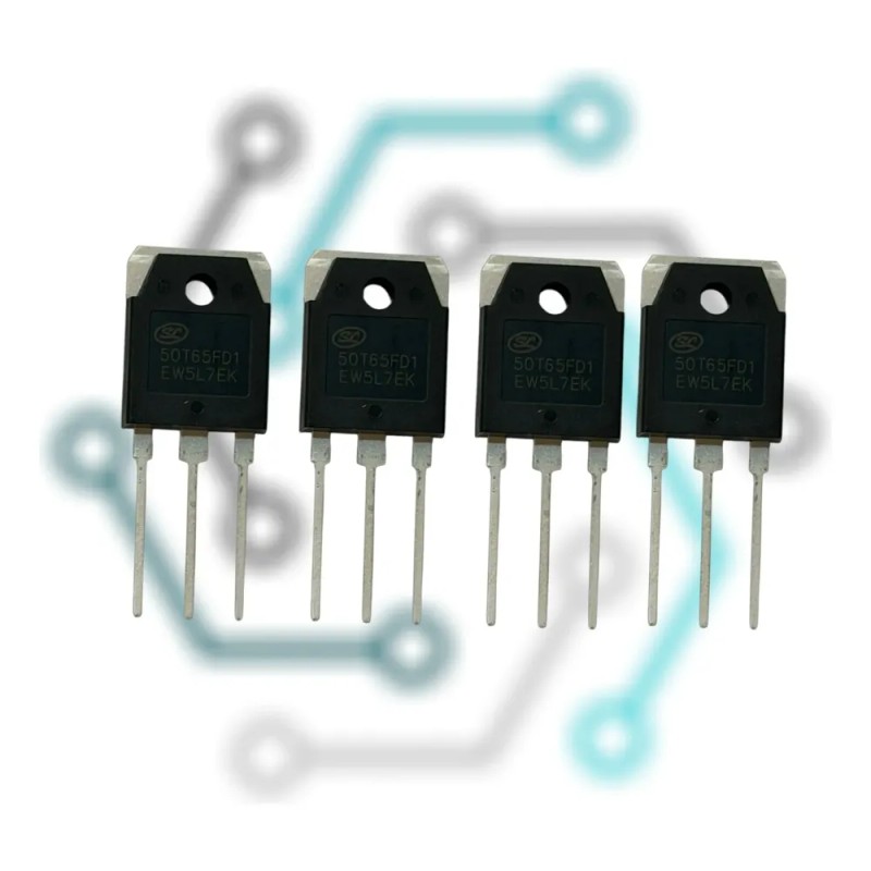 4 Piezas Transistor 50t65fd1 Sgt50t65fd1 50t65 Igbt